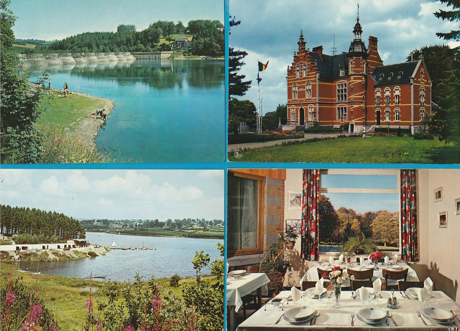 BELGIË Provincie Luik Lot van 60 postkaarten, 60 cartes postales