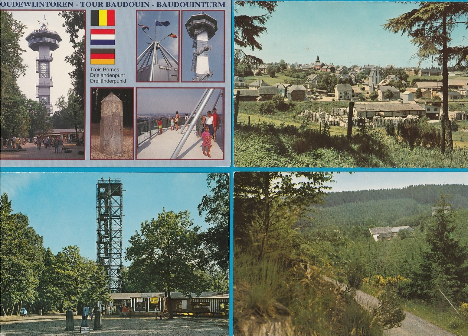 BELGIË Provincie Luik Lot van 60 postkaarten, 60 cartes postales