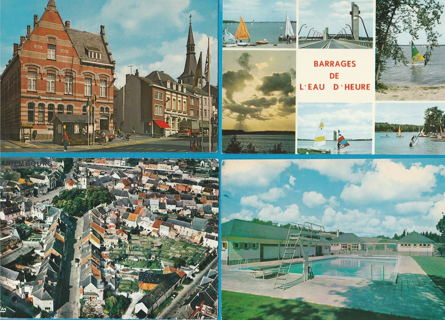 BELGIË Provincie Namen Lot van 60 postkaarten, 60 cartes postales