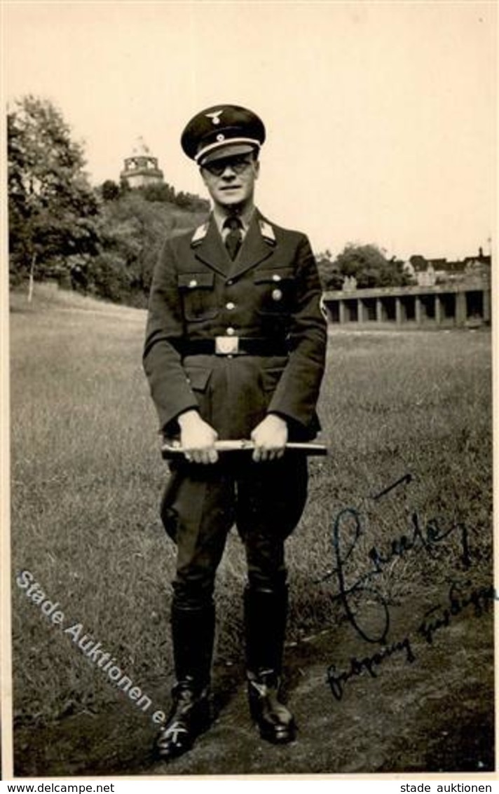 Adel Adel Lippe-Detmold Erbprinz Ernst Leopold Mit Unterschrift Foto AK I-II - Königshäuser