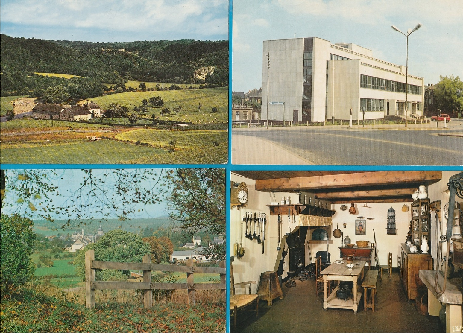 BELGIË Provincie Luxemburg Lot van 60 postkaarten, 60 cartes postales