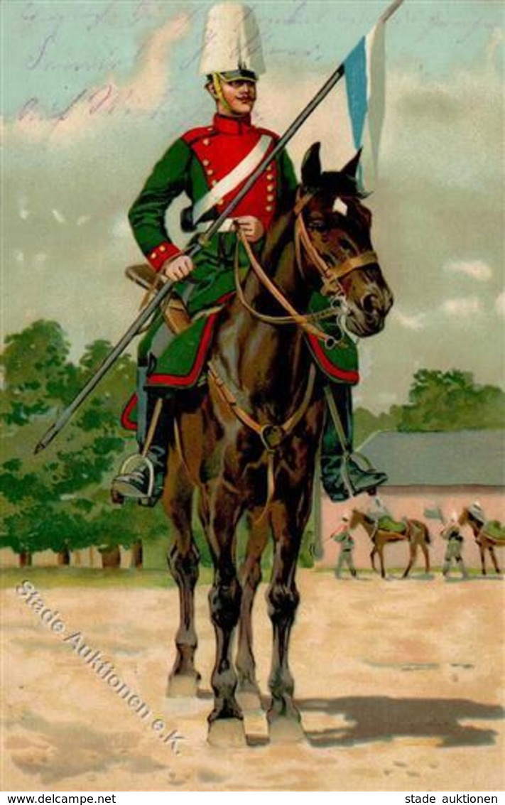 Regiment Augsburg (8900) I-II (fleckig) - Régiments