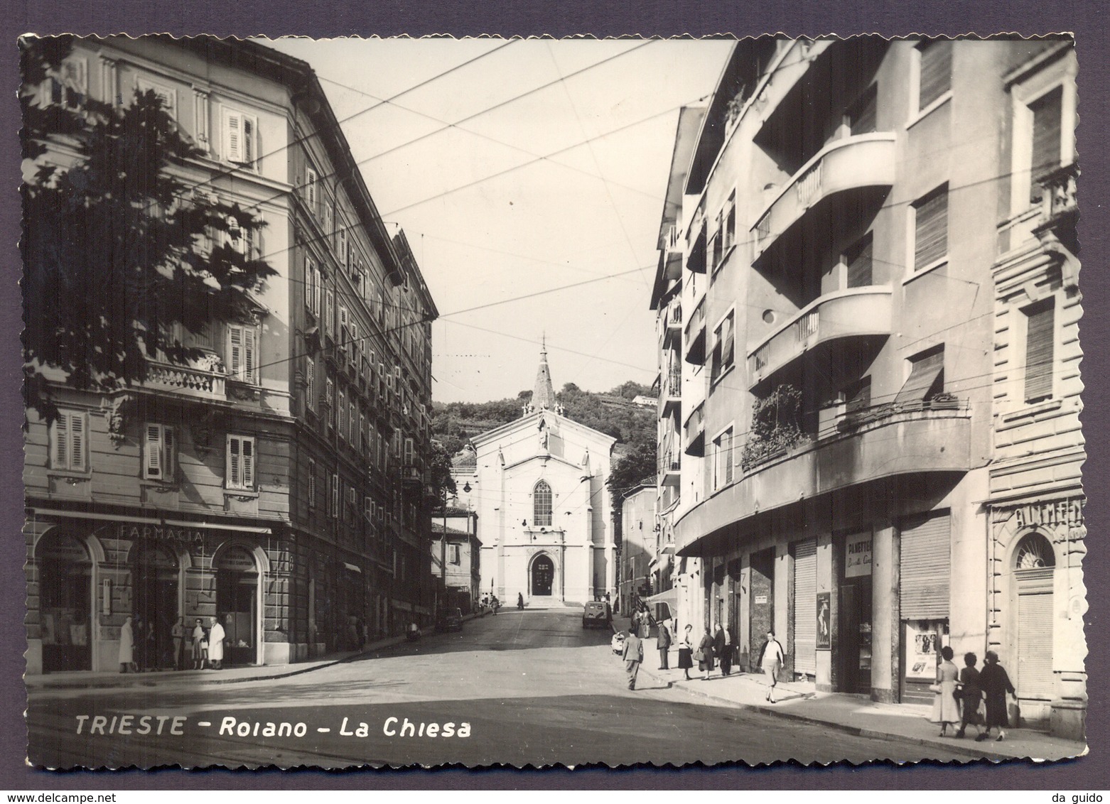 TRIESTE, Quartiere Roiano, La Chiesa - Viaggiata - Trieste