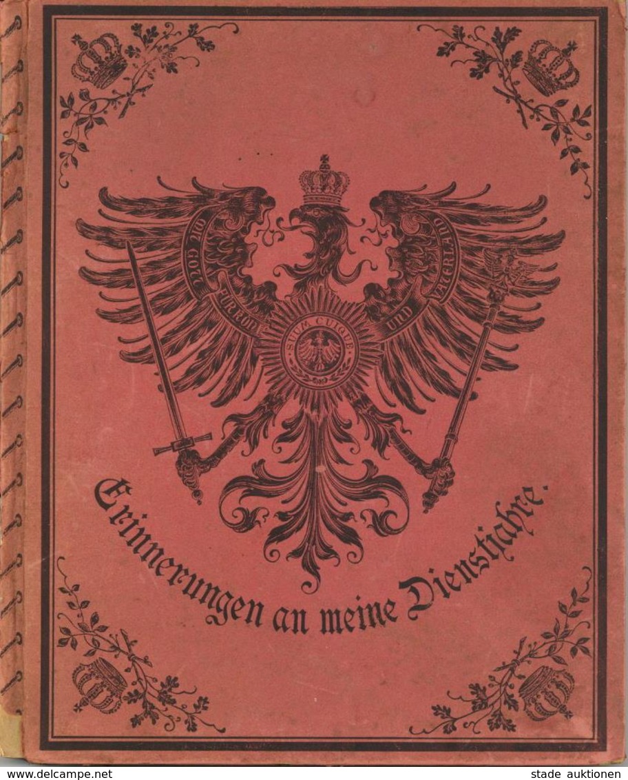 Regiment Buch Kkl. Preuß. 5. Rheinisches Inf. Regt. Nr. 65 Erinnerungen An Meine Dienstjahre Einige Einträge Von 1897 -  - Regiments
