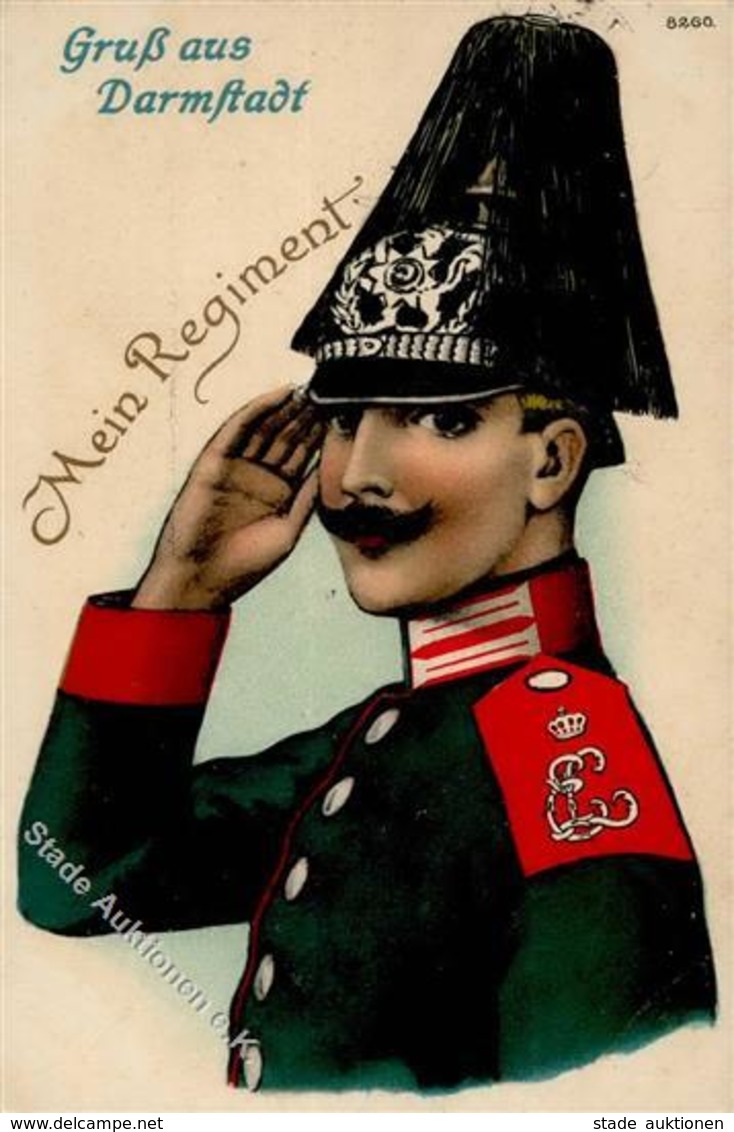 Regiment Darmstadt (6100) Nr. 115 1. Grossherz. Hess. Inf. Leibgarde Regt.       I-II - Regimente