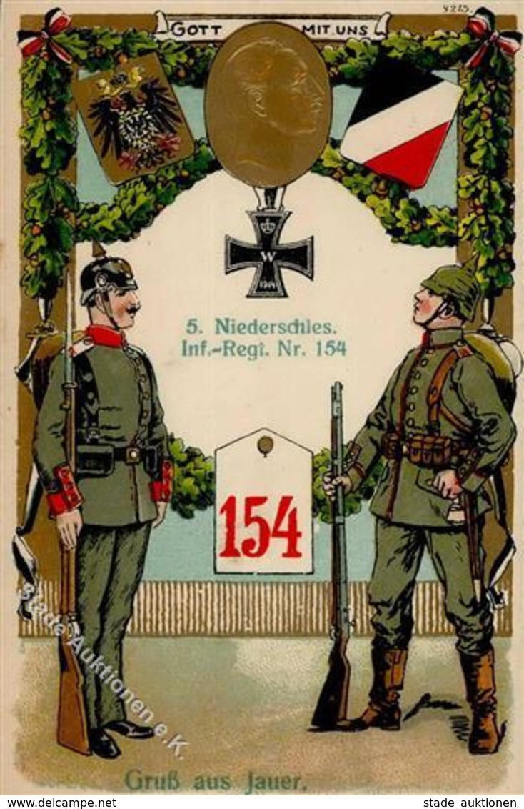 Regiment Jauer Nr. 154 5. Niederschles. Inf. Regt. I-II - Regiments