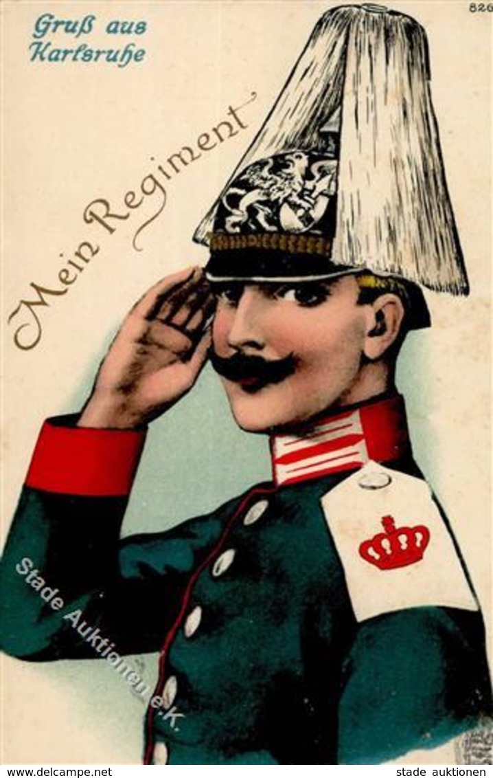 Regiment Karlsruhe (7500) 1914 II (fleckig) - Regiments