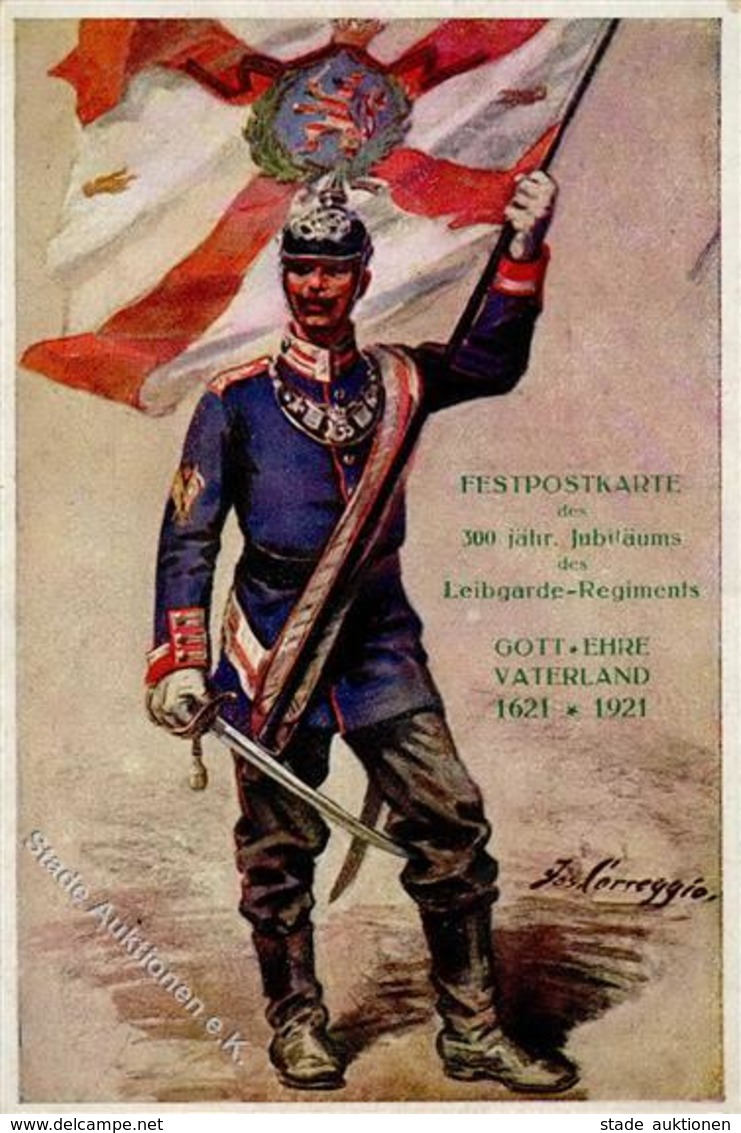 Regiment Leibgarde Regt. I-II (Ecke Abgestoßen) - Regimente