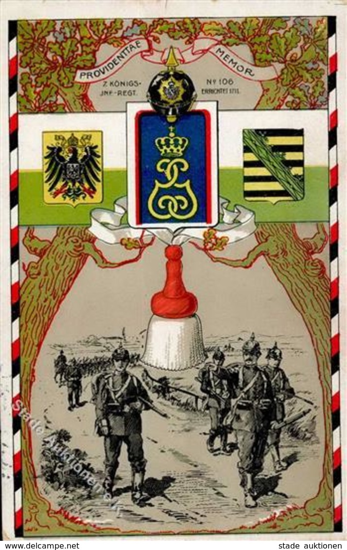 Regiment Leipzig (O7000) Nr. 106 König Georg Inf. Regt. I-II - Regimente