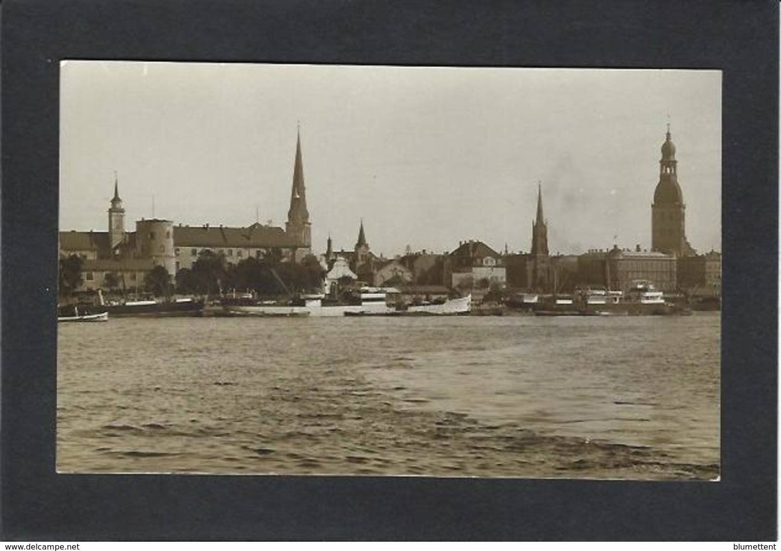 CPA Lettonie Latvija Latvia Non Circulé Carte Photo RPPC - Lettland