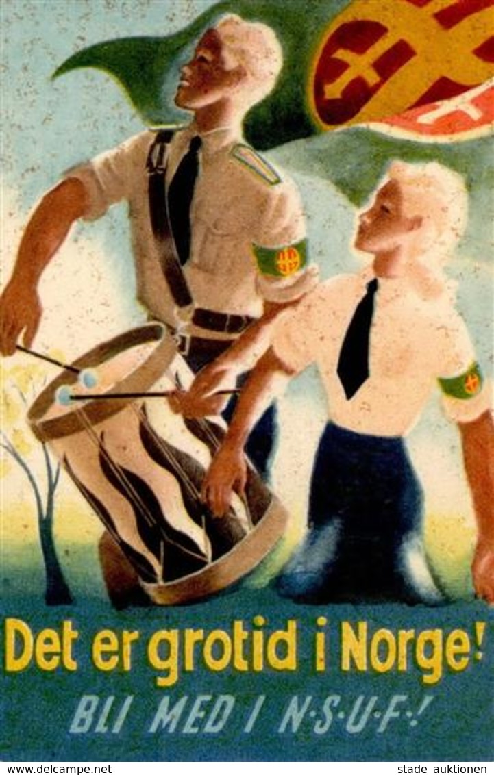 Propaganda WK II - NSDAP NORWEGEN - HJ I-II - War 1939-45