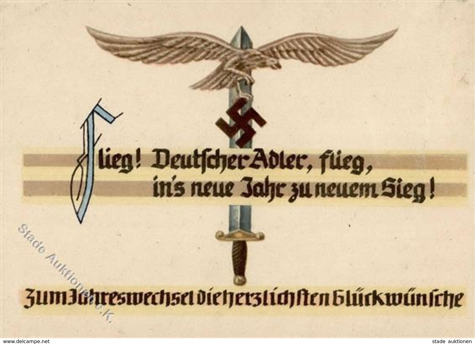 Propaganda WK II Luftgaukommando VI II (Stauchung) - Weltkrieg 1939-45