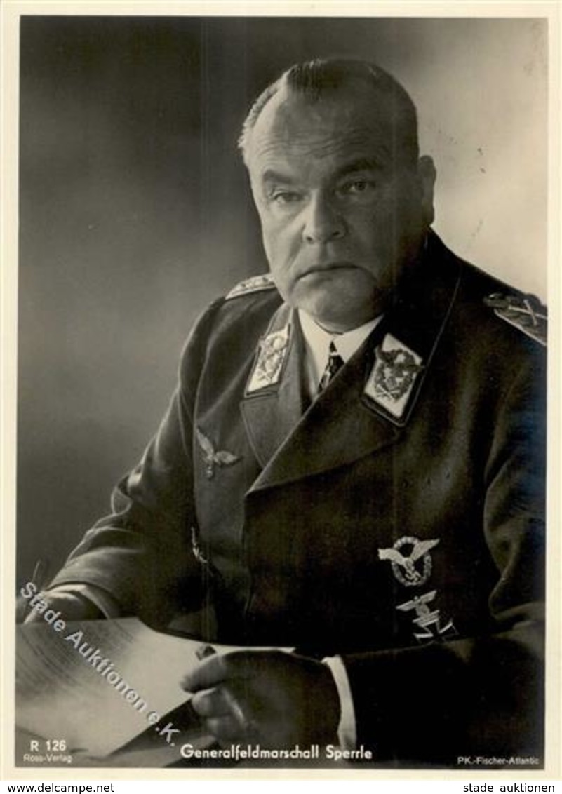 Propaganda WK II Sperrle Generalfeldmarschall Foto AK I-II - War 1939-45