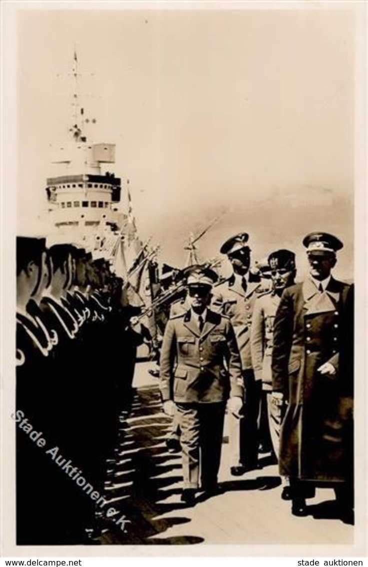 Hitler Mussolini WK II  PH It. 20 Foto AK I - Weltkrieg 1939-45