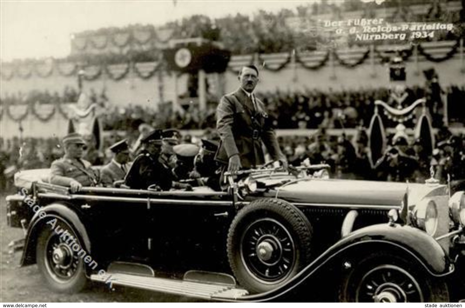 Hitler Nürnberg (8500) WK II Reichsparteitag 1934 Foto AK I-II - War 1939-45