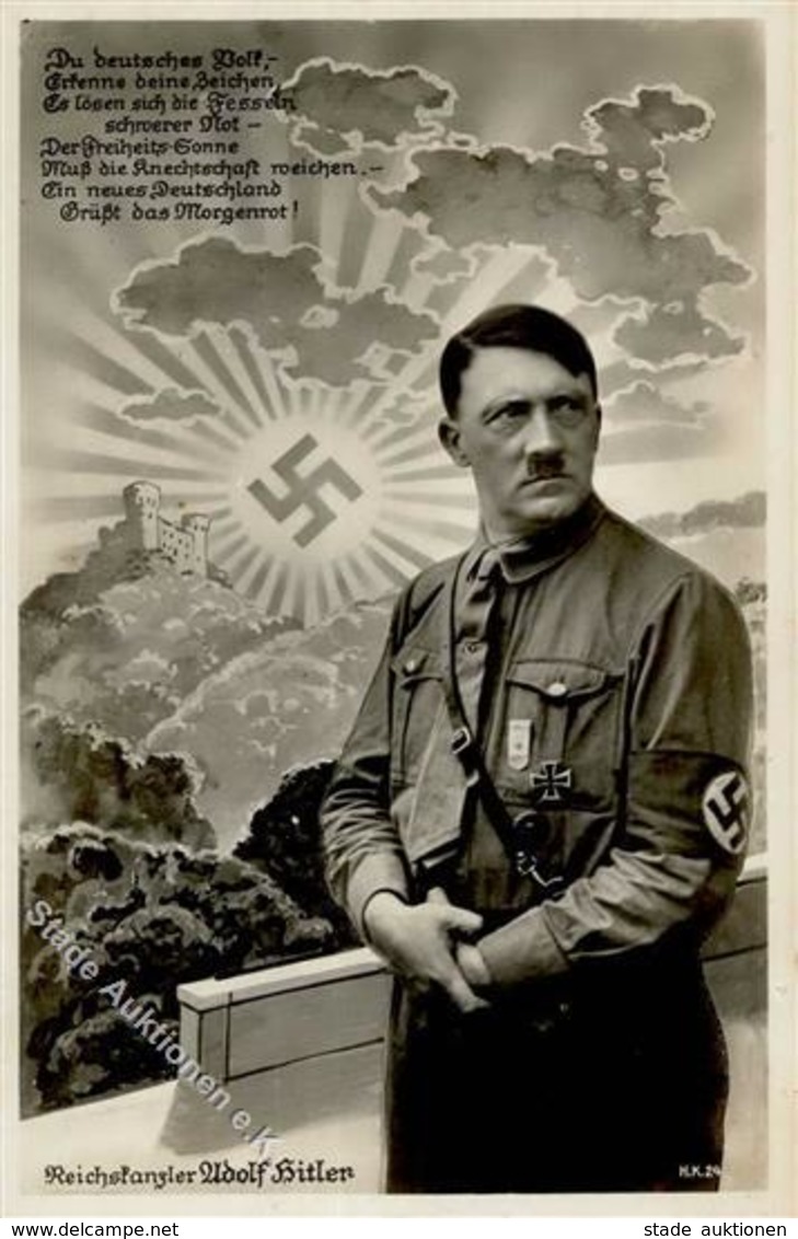 HITLER WK II - HK 24 Reichskanzler I-II - Guerre 1939-45