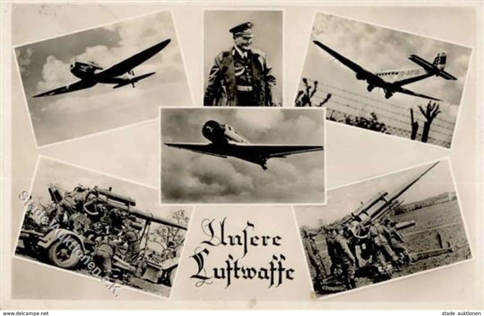 Göring WK II Unsere Luftwaffe Foto AK I-II - War 1939-45