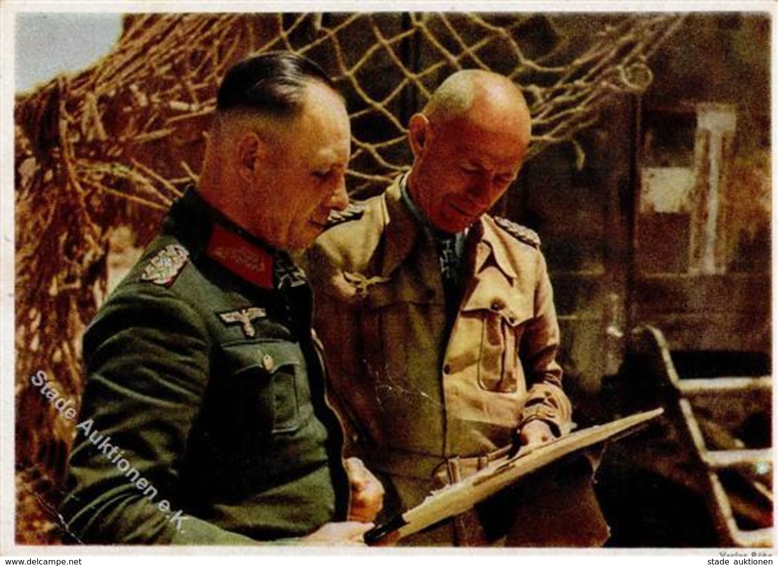 Ritterkreuzträger - Generalfeldmarschall ROMMEL Bei TOBRUK,Afrika  I-II - Guerre 1939-45