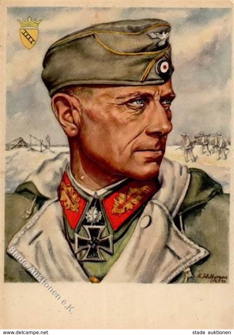 Ritterkreuzträger WK II - Generalleutnant Freiherr Von LÜTZOW - VDA I-II - Guerre 1939-45