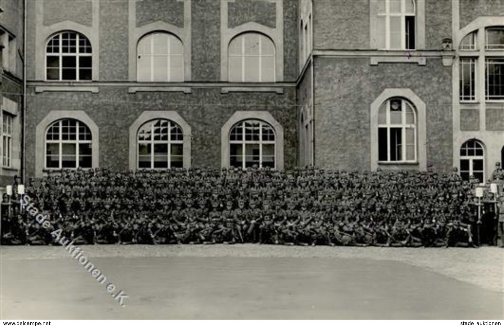 REICHSPARTEIG NÜRNBERG 1934 WK II - Seltene Foto-Ak -N.S.ARBEITSDIENST AUFMARSCHLEITUNG F. RP 1934 - R.P.T.-ABTEILUNG Nü - Weltkrieg 1939-45