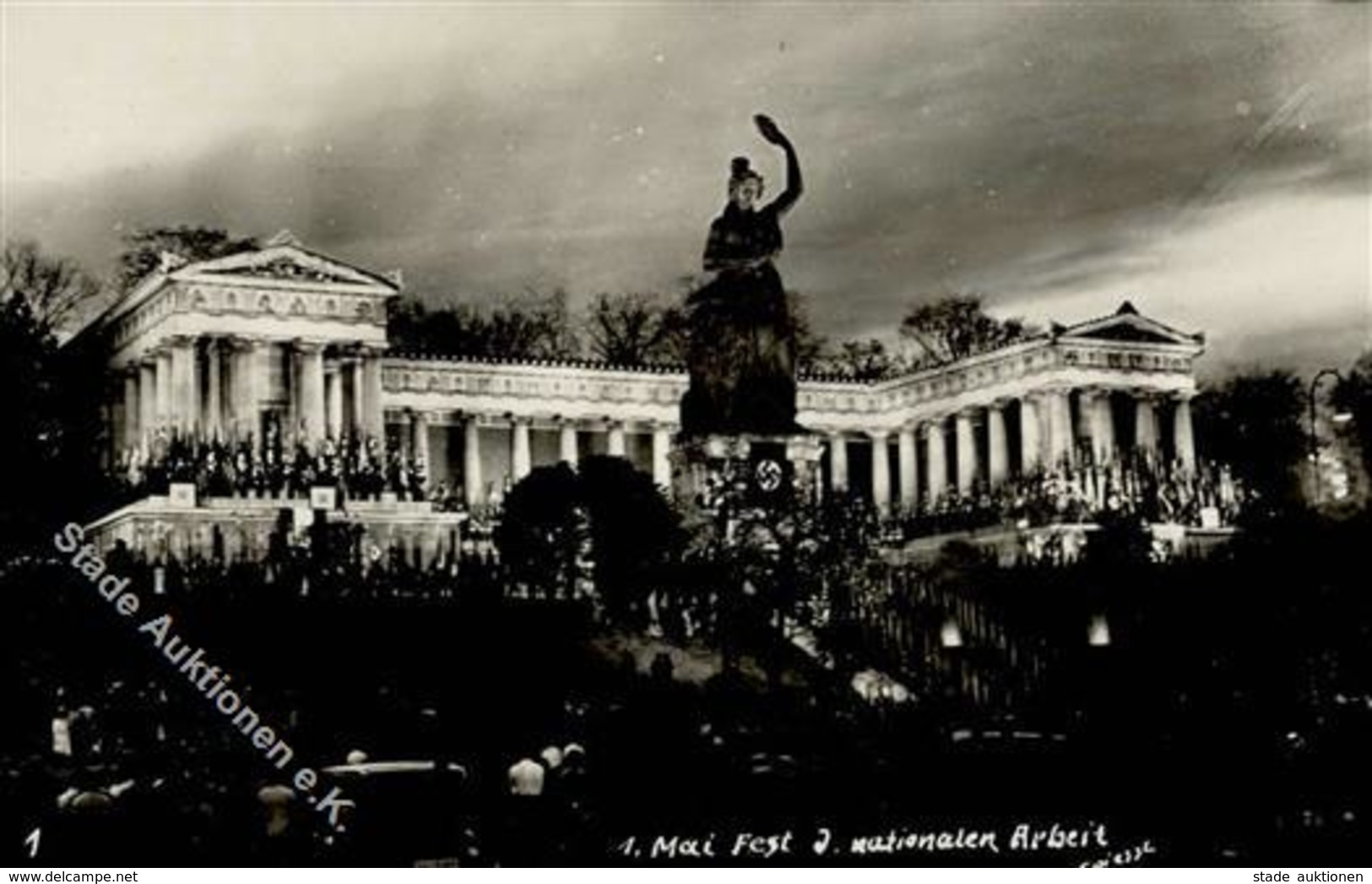 1.MAI WK II - 1.MAI MÜNCHEN 1933 - Foto-Ak Nr. 1 I - War 1939-45