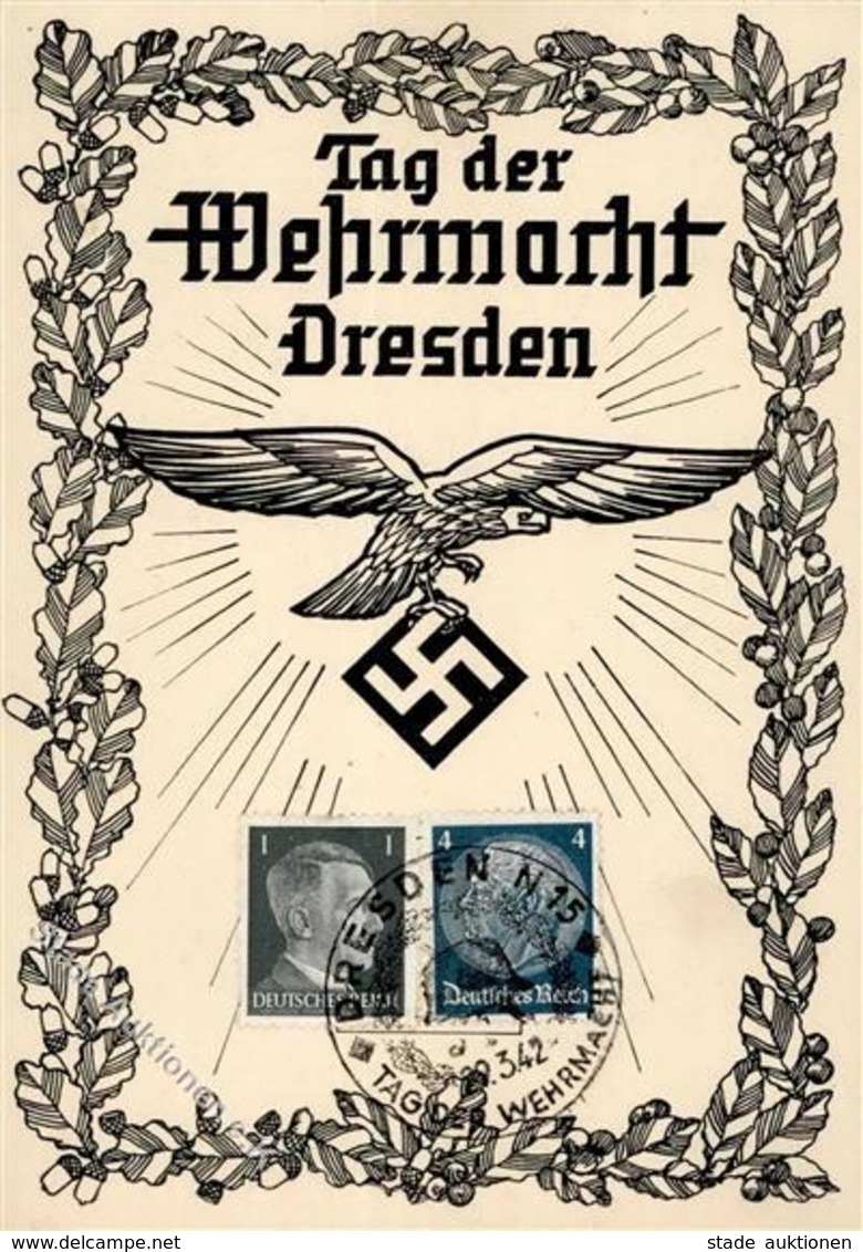 DRESDENWK II - TAG Der WEHRMACHT 1942 Mit S-o I - War 1939-45