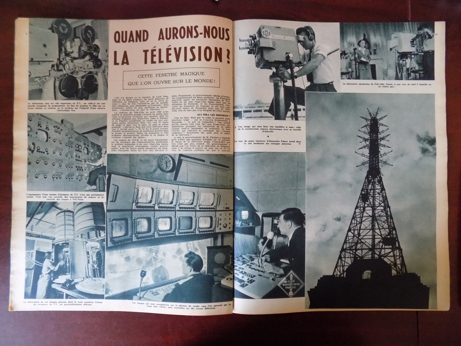 Le Soir Illustré n° 1023 Jane Wyman - Porto - Saint-Paul à Gammerages - télévision - dynamiteros espagnols...
