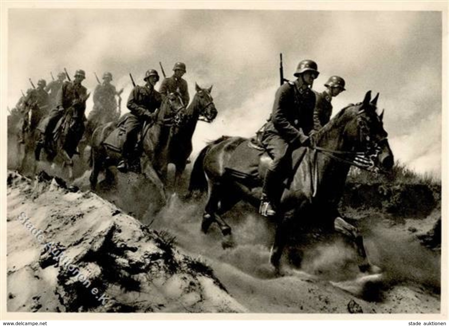 SS WK II - Unsere WAFFEN-SS - Kavallerie Auf Einem Uebungsritt I - War 1939-45