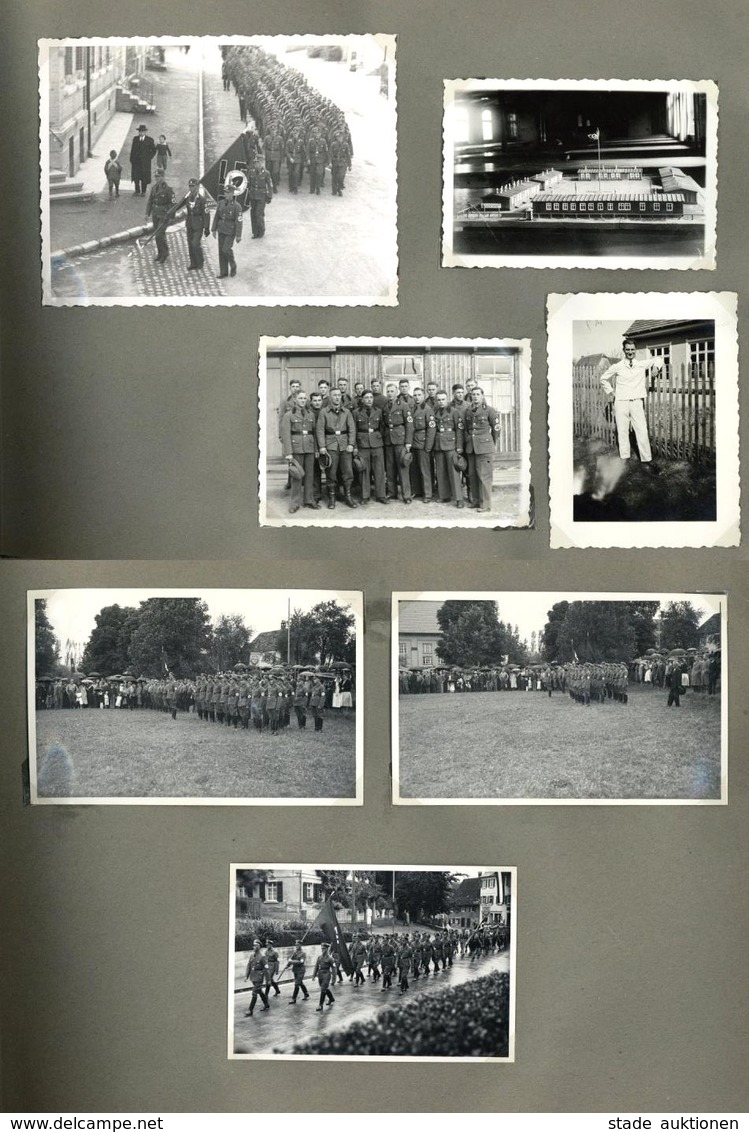 WK II RAD Reichsarbeitsdienst Album Mit über 40 Fotos Teils Privat I-II - War 1939-45