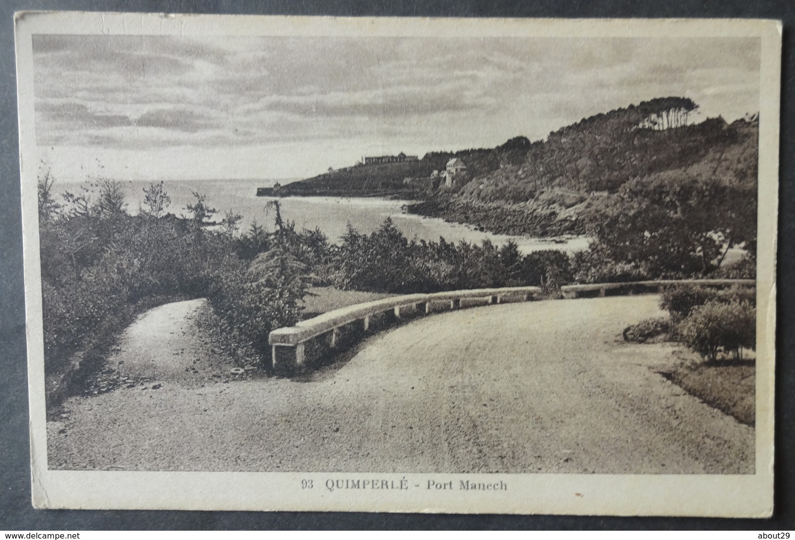 CPA 29 QUIMPERLE - RARE - Port Manech - Edit. Huchet 93 - Réf. V 193 - Quimperlé