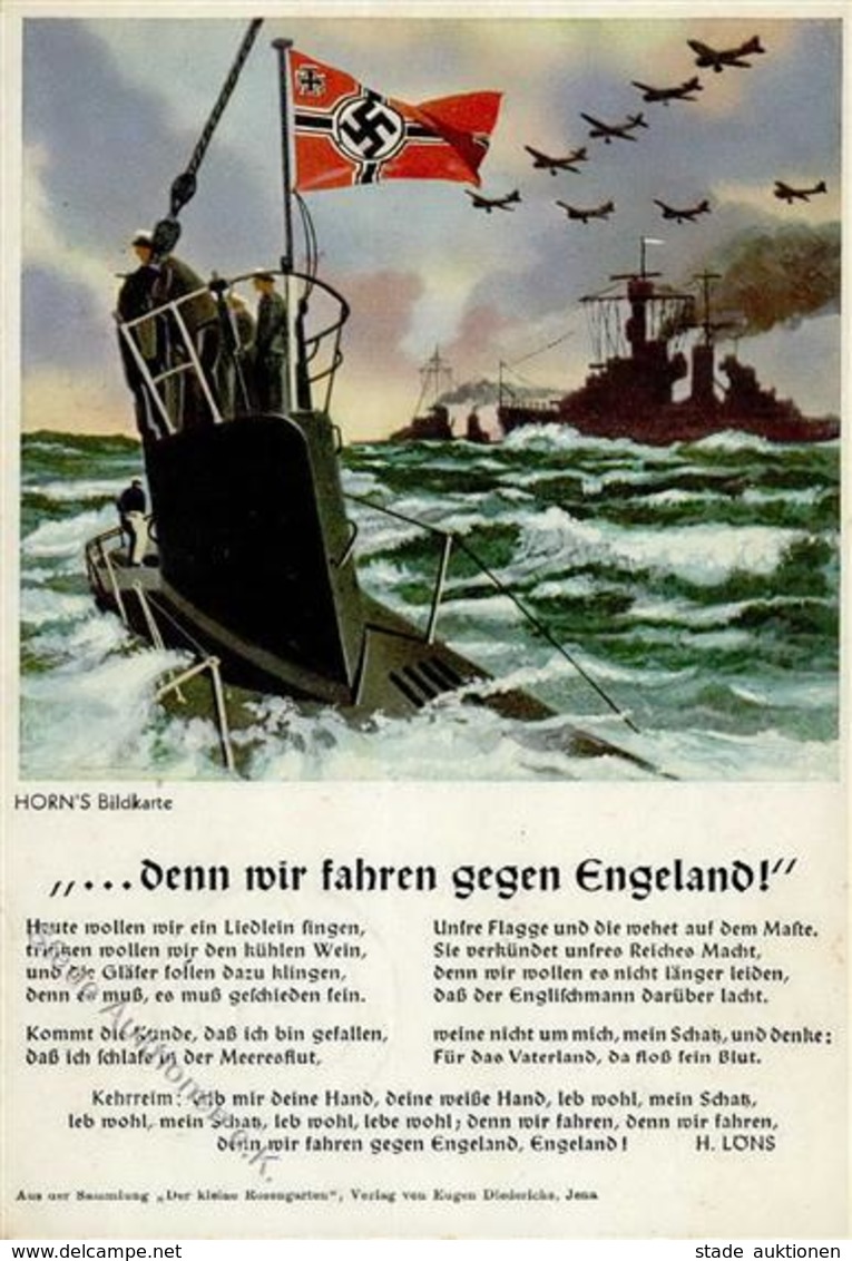 MILITÄR WK II - U-BOOT - Denn Wir Fahren Gegen Engeland! I - Oorlog 1939-45