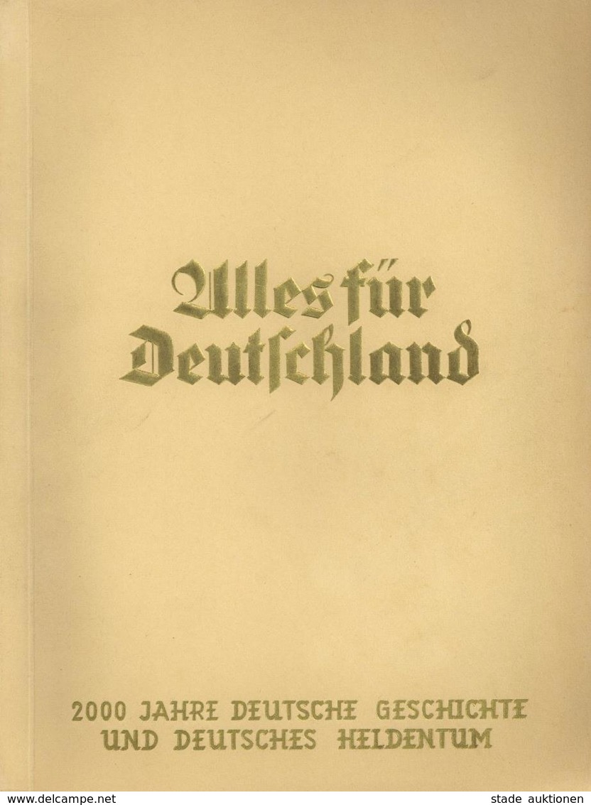 Sammelbild-Album Alles Für Deutschland Hrsg. Orientalische Zigaretten Compagnie Yosma Kompl. II - Guerre 1939-45