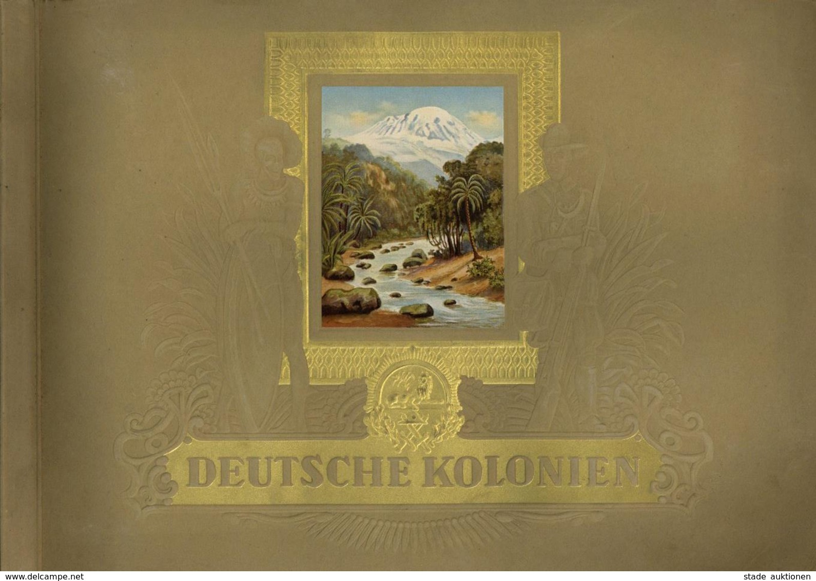 Sammelbild-Album DEUTSCHE KOLONIEN 1936 - Kpl. I-II - Oorlog 1939-45