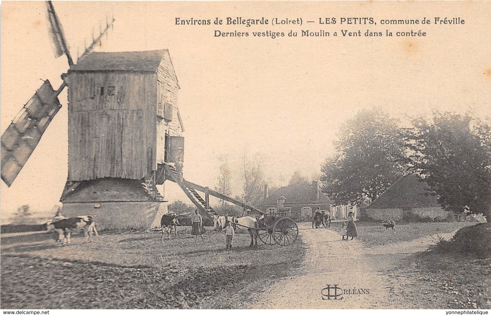 41 - Loir Et Cher / 10021 - Les Petits - Derniers Vestiges Du Moulin - Autres & Non Classés