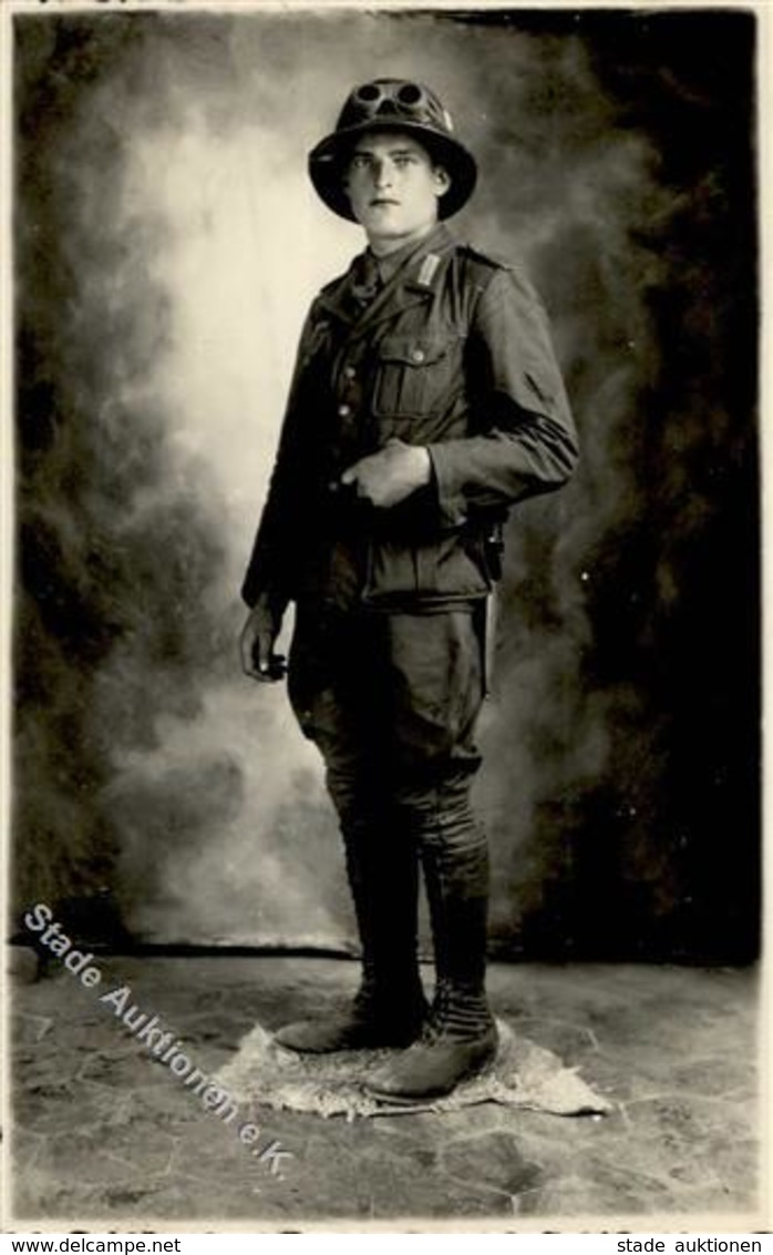 WK II MILITARIA - Foto - AFRIKA-KORPS Mit Tropen-Helm Und Dolch 1941 I - Oorlog 1939-45