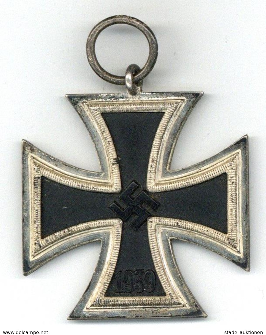 WK II Orden MILITARIA - Eisernes Kreuz EK II - I-II - Oorlog 1939-45