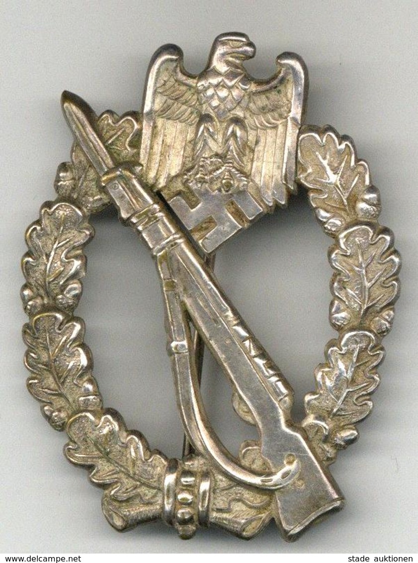 WK II Orden MILITARIA - INFANTERIE-STURMABZEICHEN In Bronze - Hohlprägung I-II - Oorlog 1939-45