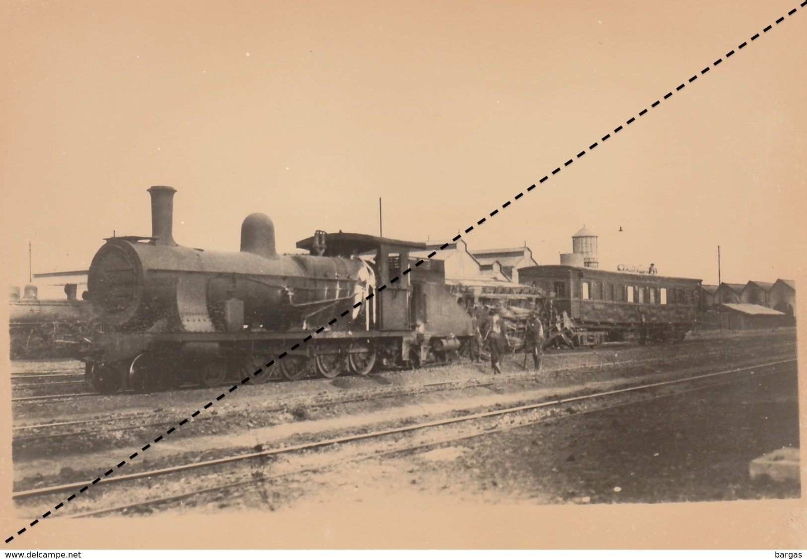 Photo Congo Afrique Chemins De Fer Train Tender Spécial 1920 Elisabethville - Afrika