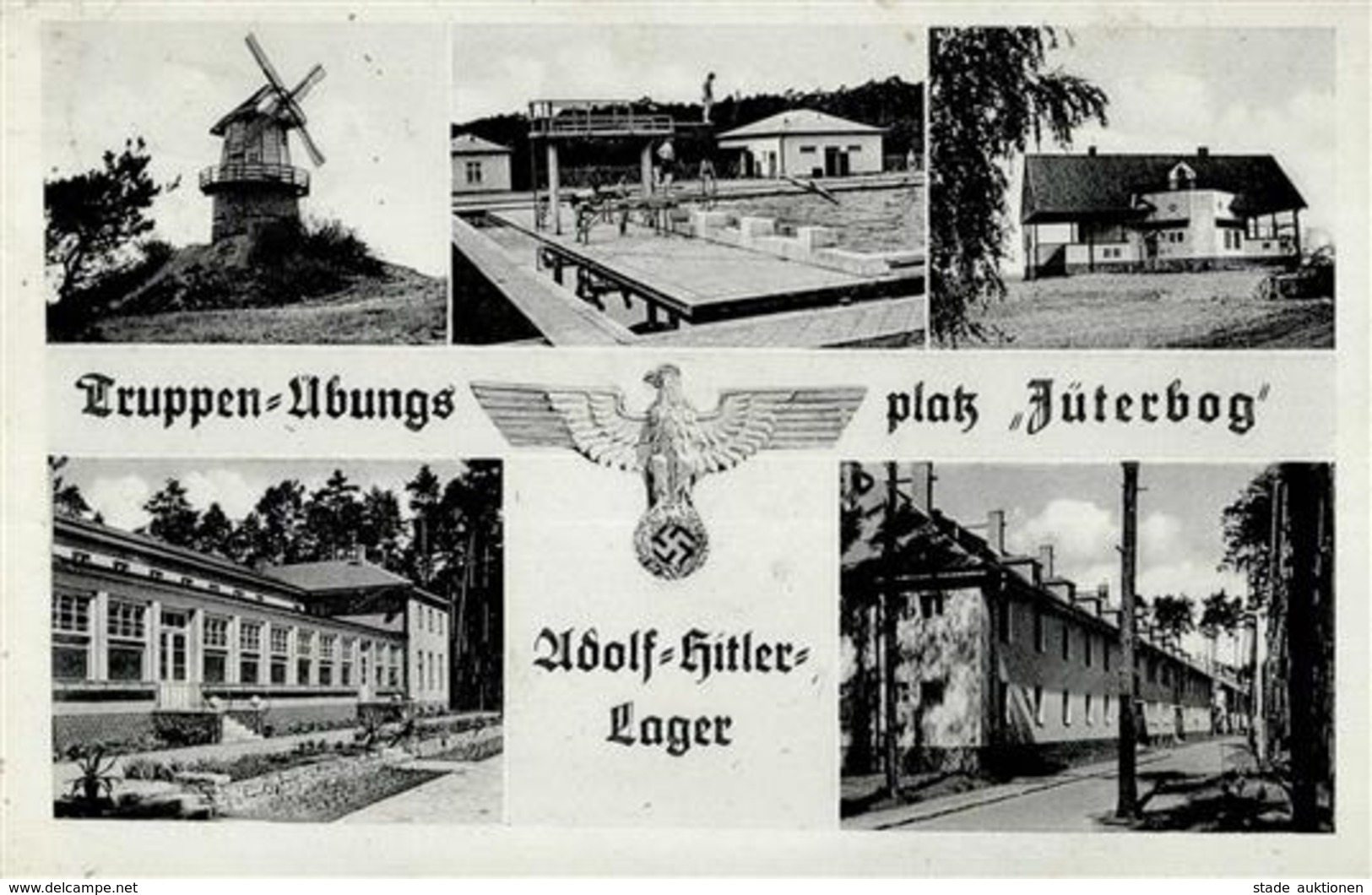JÜTERBORG WK II - ADOLF-HITLER-LAGER I-II - War 1939-45