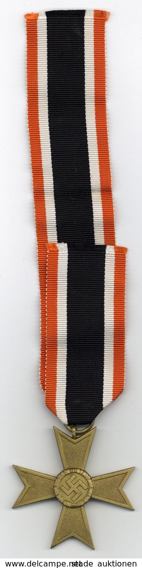 WK II Orden Kriegsverdienstkreuz Am Band I-II - Weltkrieg 1939-45