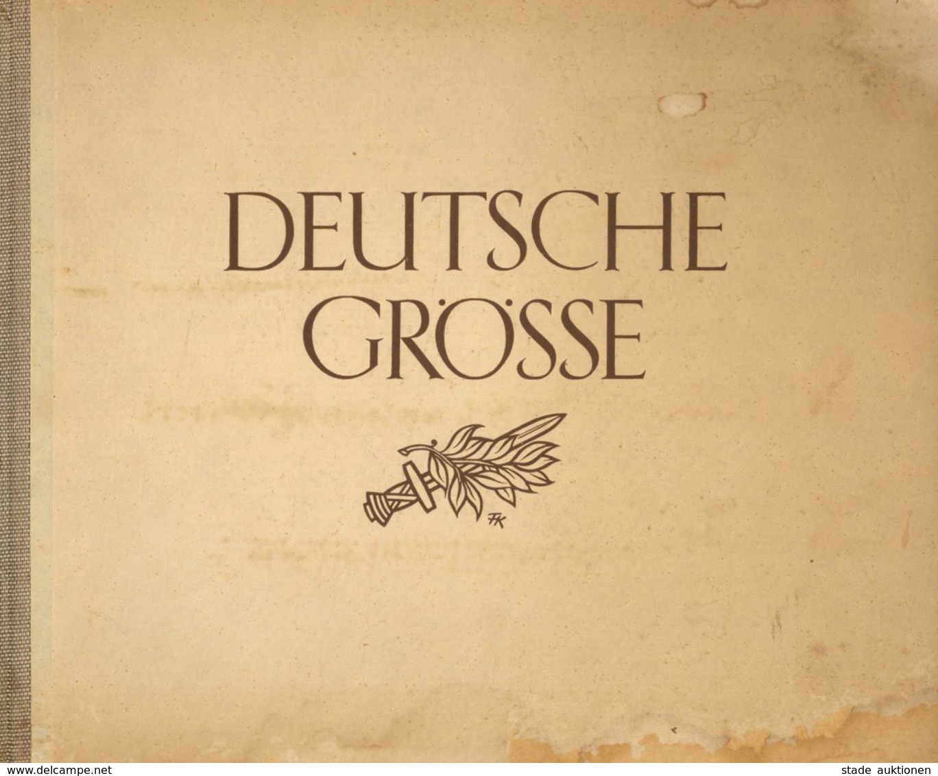 Buch WK II Deutsche Größe Hrsg. Hagemeyer, Hans 1944 Zentralverlag Der NSDAP Franz Eher Nachf. 355 Seiten Viele Abbildun - Guerre 1939-45