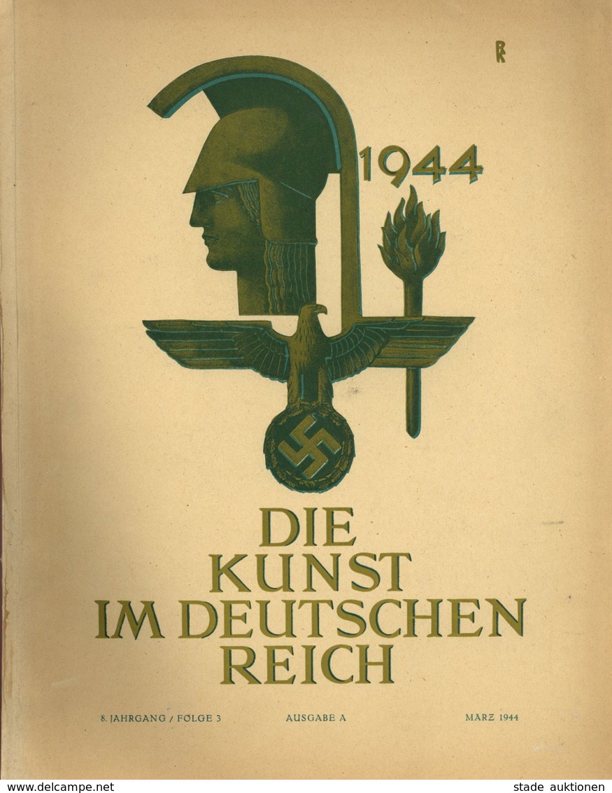 Buch WK II Die Kunst Im Deutschen Reich Lot Mit 6 Heften 8. Jahrg. Folge 1 - 7 1944 Sehr Viele Abbildungen II - War 1939-45