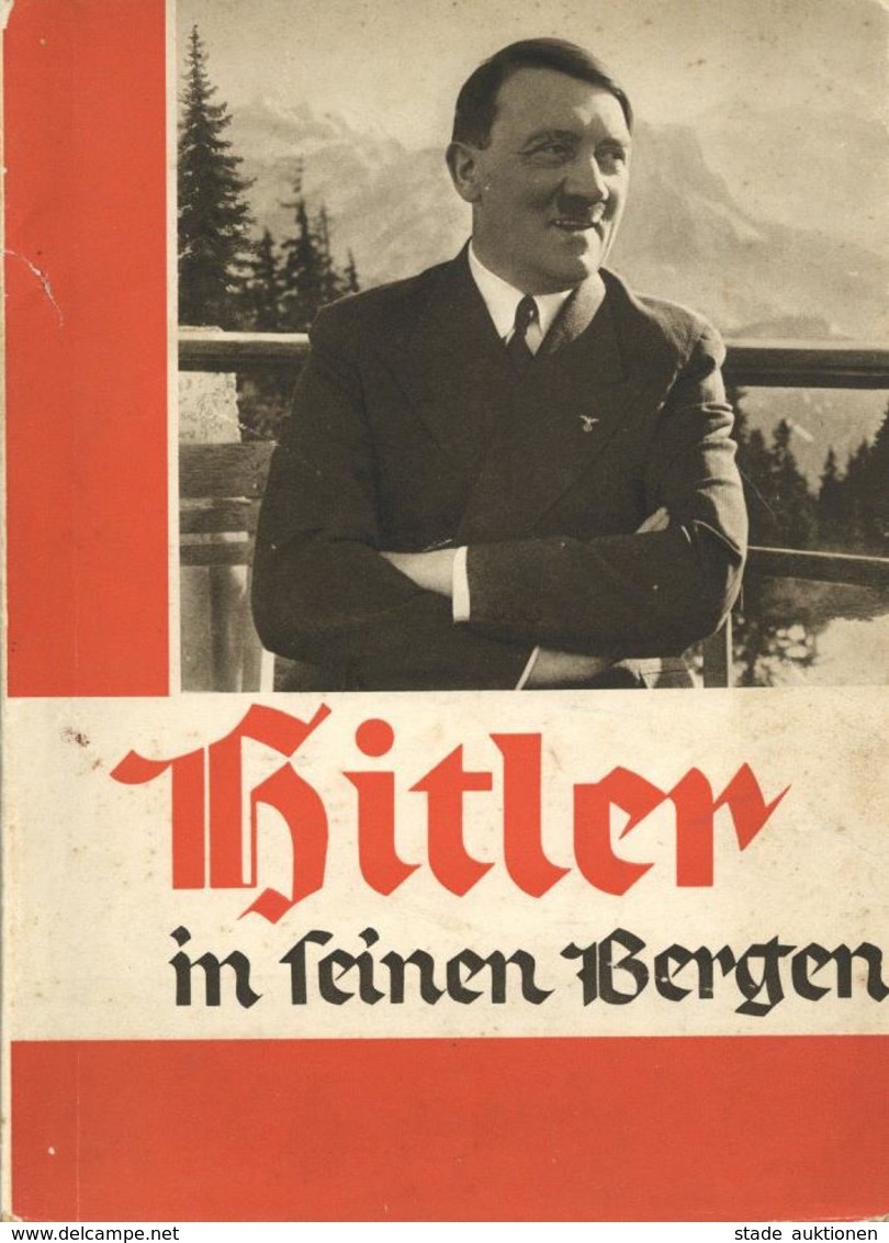 Buch WK II Hitler In Seinen Bergen Hoffmann, Heinrich Verlag Zeitgeschichte 86 Bilddokumente II (fleckig) - Weltkrieg 1939-45