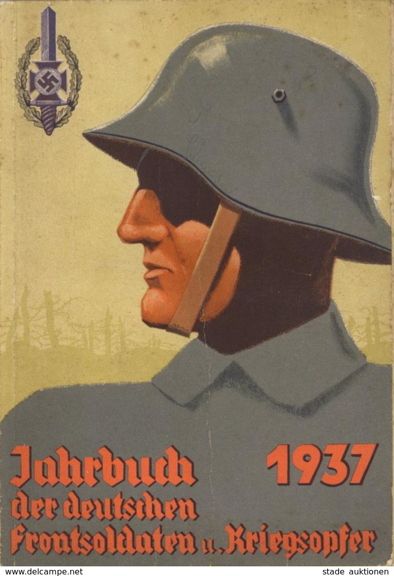 Buch WK II Jahrbuch Der Deutschen Frontsoldaten Und Kriegsopfer 1937 Hrsg. Hans Oberlindober Verlag Deutsche Kriegsopfer - Weltkrieg 1939-45