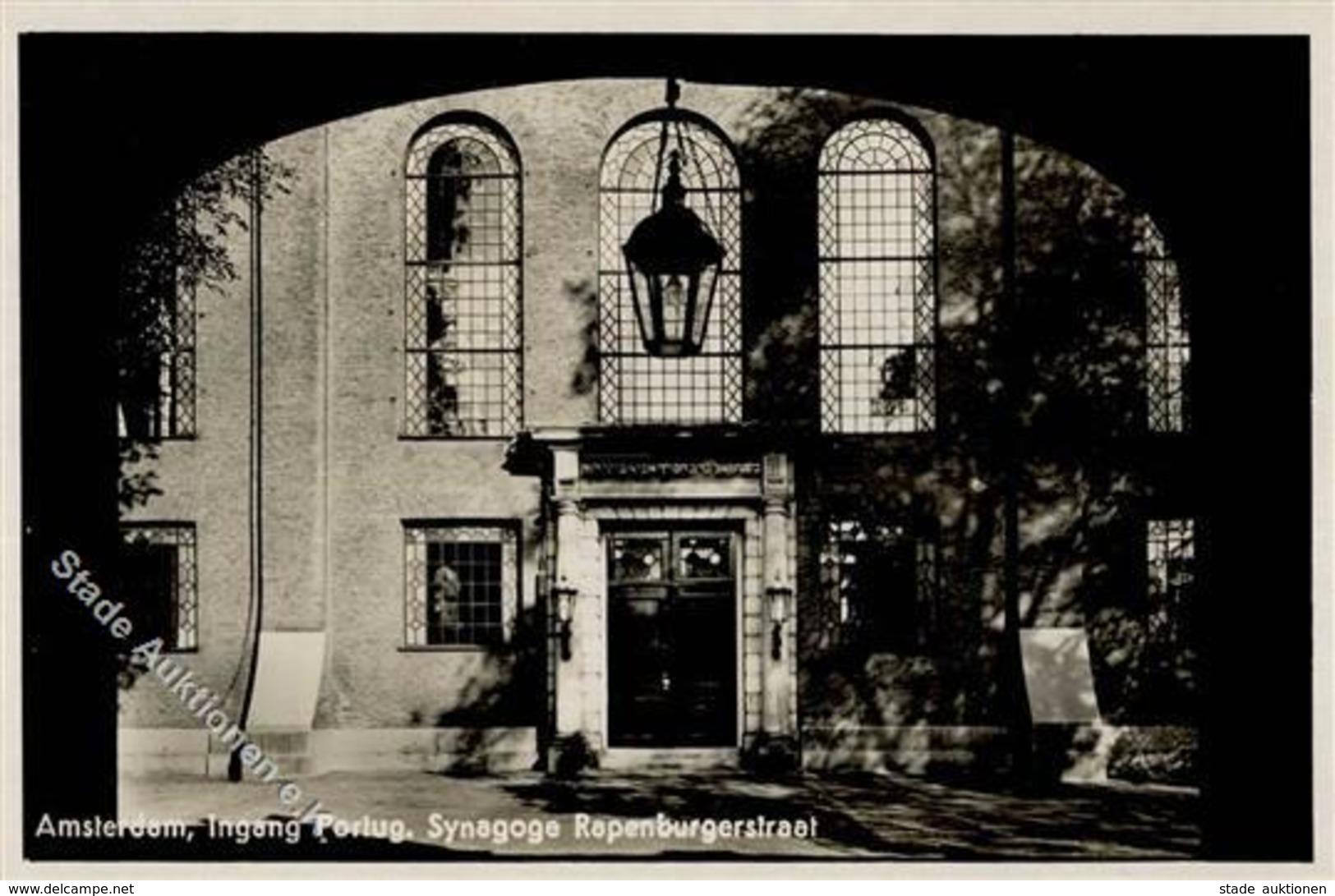 Synagoge AMSTERDAM - Eingang Synagoge In Der Rapenburgerstraat I Synagogue - Judaika