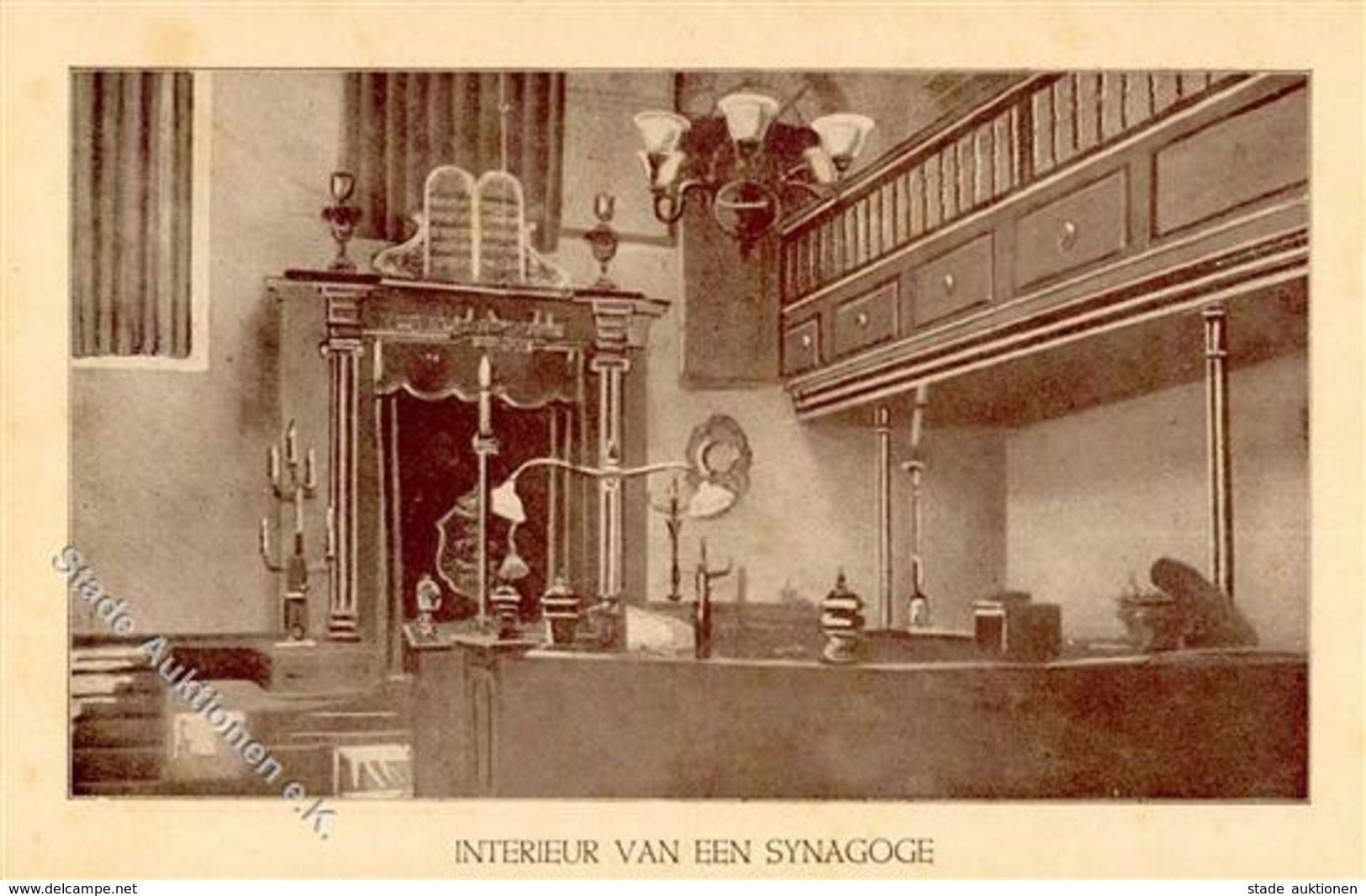 Synagoge BREDA,Niederlande - Inneres Der Synagoge I-II Synagogue - Judaisme