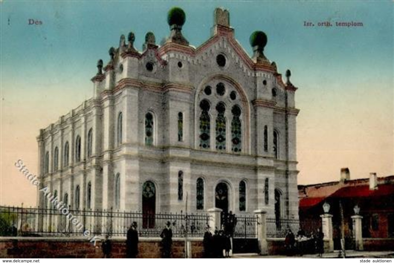 Synagoge Des Rumänien 1914 I-II Synagogue - Giudaismo