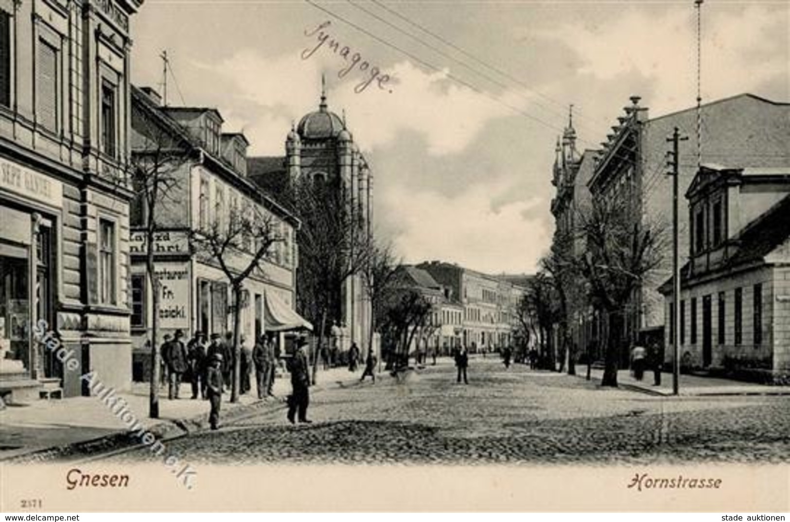 Synagoge Gnesen Hornstraße I-II Synagogue - Judaisme