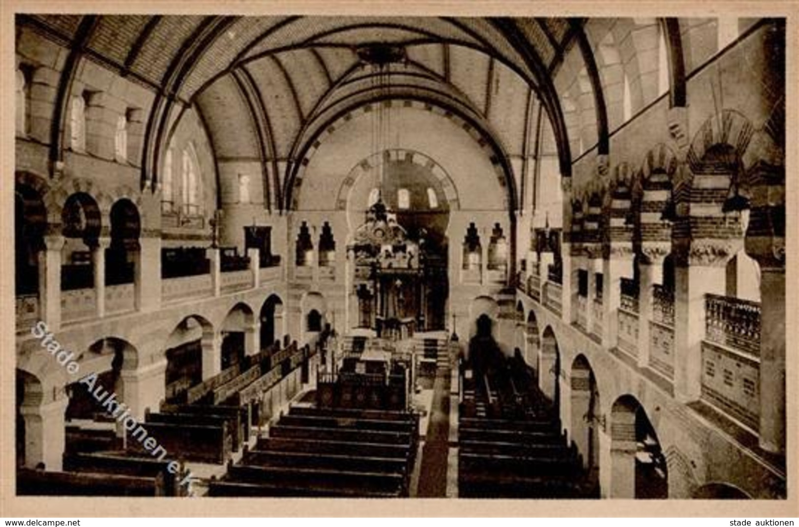 Synagoge Groningen (9711) Niederlande Innenansicht I-II Synagogue - Jewish