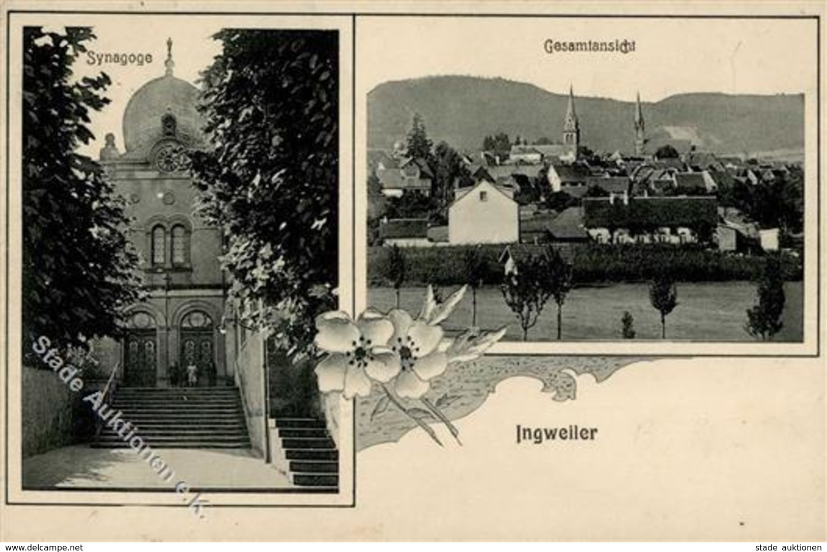 Synagoge INGWEILER,Els. - I Synagogue - Judaika